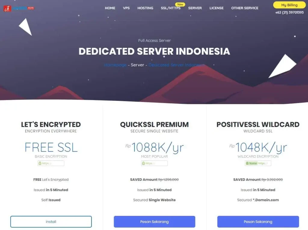 jakhoster memberikan layanan dedicated server indonesia