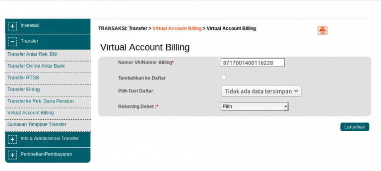 Syarat Menggunakan Virtual Account Bni